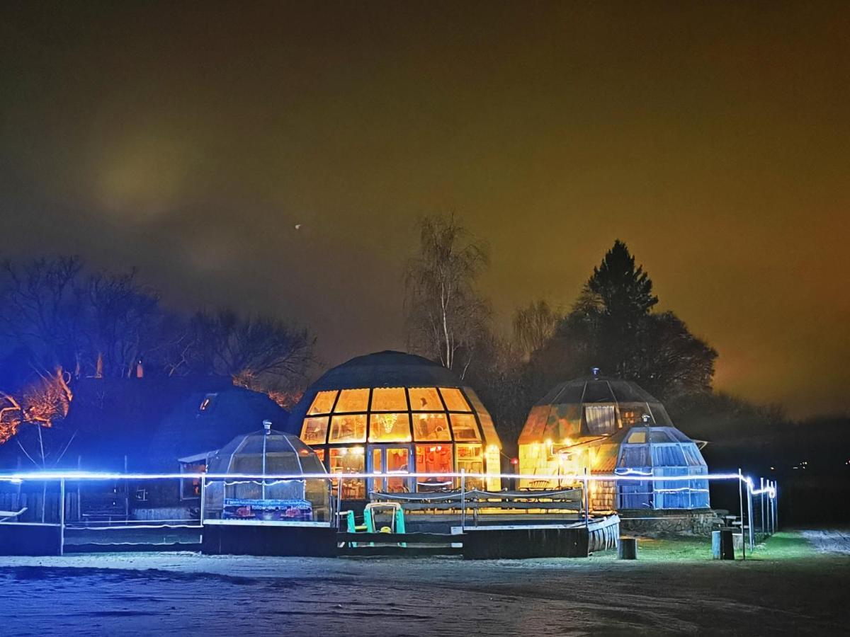 Dome Bungalow Niedras Jūrkalne Esterno foto